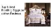 4pcs. Luxury Pima Cotton Bedding Set Embroidered Duvet Cover Flat Sheet 1200t