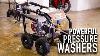 Petrol Pressure Washer Rocwood 3100psi 212cc Jet High Power Plus Free Oil