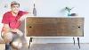 Vintage Industrial Painted Sideboard Multi Retro Style Storage Chest Console